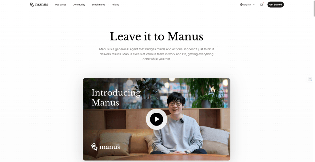 Manus rivoluziona l’approccio alle attività quotidiane grazie a una sofisticata soluzione AI-driven che consente di ottenere di più con meno sforzo